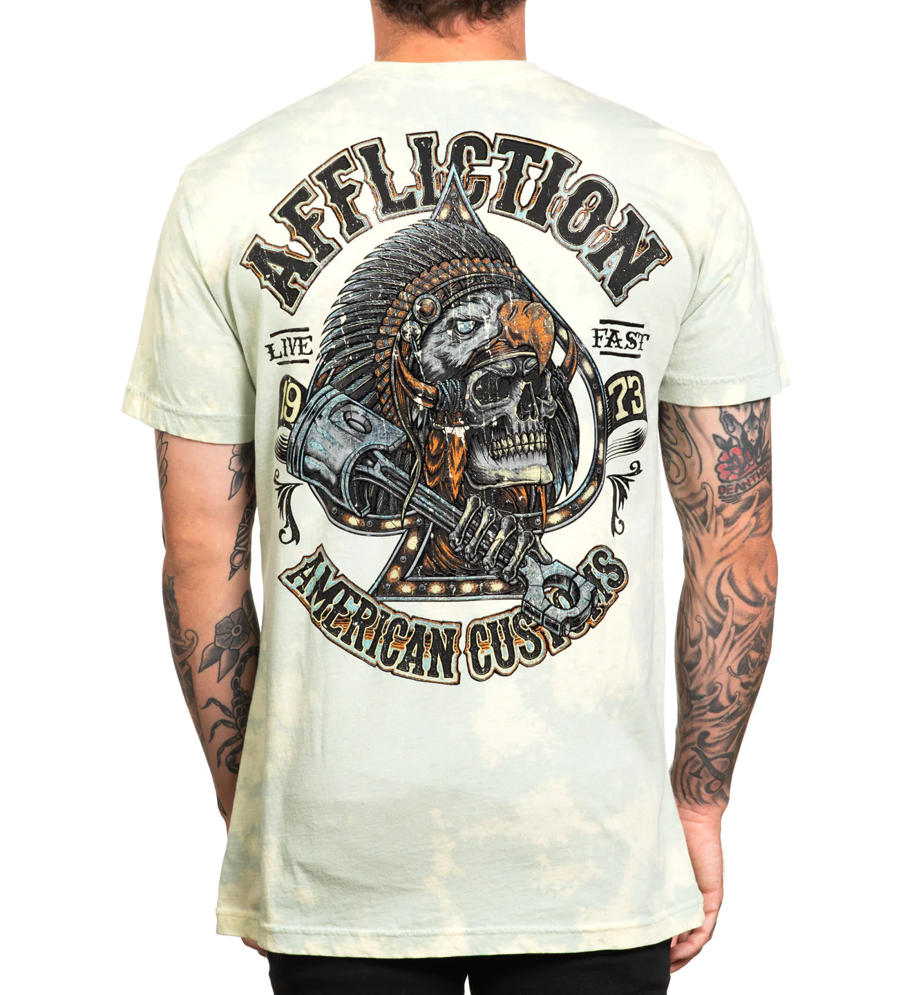 Affliction AC Outlaw Steel Tee Cloud Wash T-shirt buy