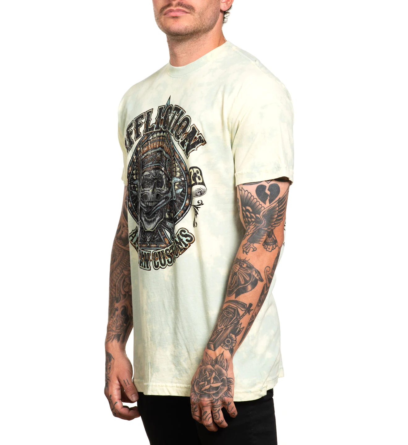 Affliction AC Outlaw Steel Tee Cloud Wash T-shirt price