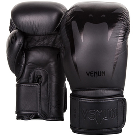 Боксерские перчатки Venum Giant 3.0 Boxing Gloves Black Black, Фото № 2