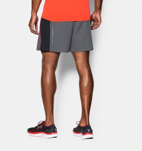 Шорти Under Armour Coolswitch Run Grey купити