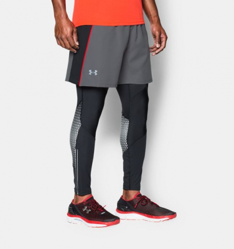 Шорти Under Armour Coolswitch Run Grey фото