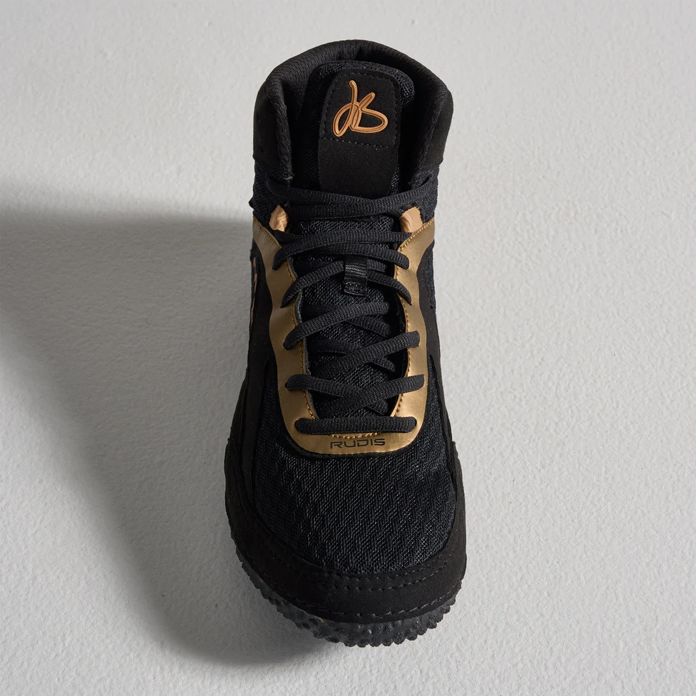 Rudis Alpha 2.0 Jordan Burroughs Edition Wrestling Shoes AlllSeeIsGold original