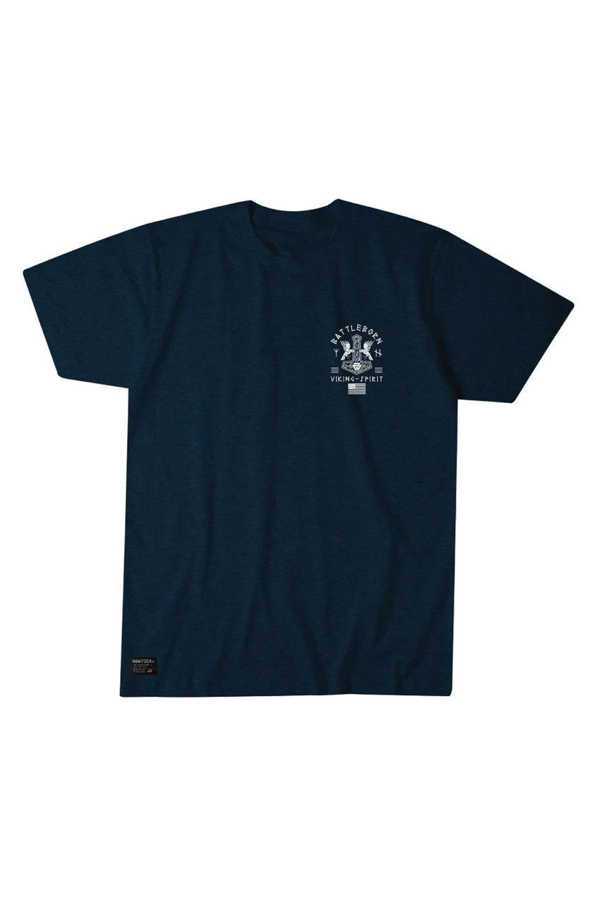 Футболка Howitzer Battle T-shirt Denim Black Heather купить