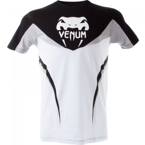 Футболка Venum Shockwave 3 T-Shirt Black White купити