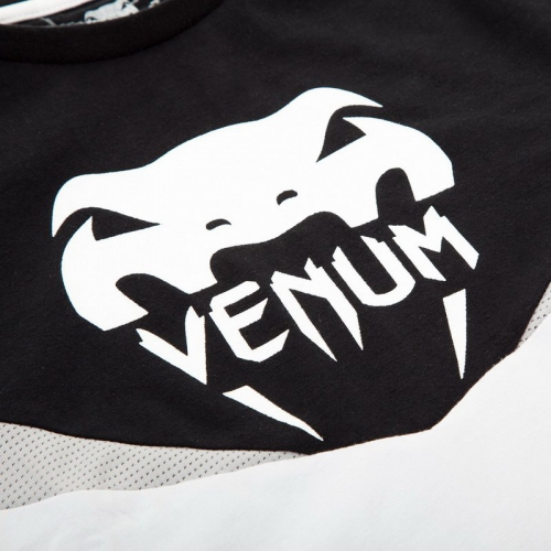Футболка Venum Shockwave 3 T-Shirt Black White розмір