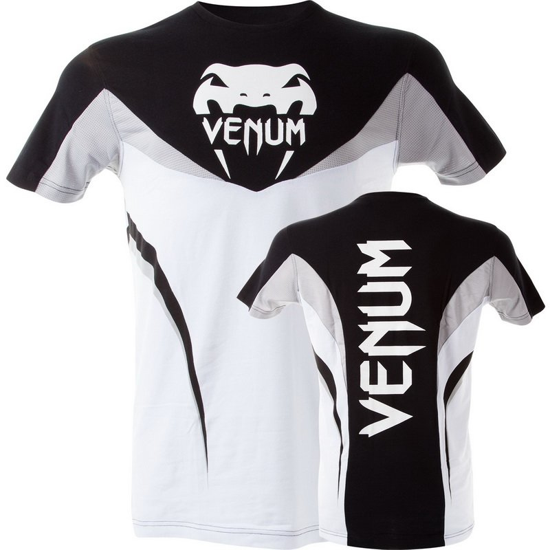 Футболка Venum Shockwave 3 T-Shirt Black White