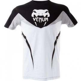 Футболка Venum Shockwave 3 T-Shirt Black White, Фото № 2