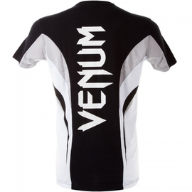 Футболка Venum Shockwave 3 T-Shirt Black White, Фото № 3