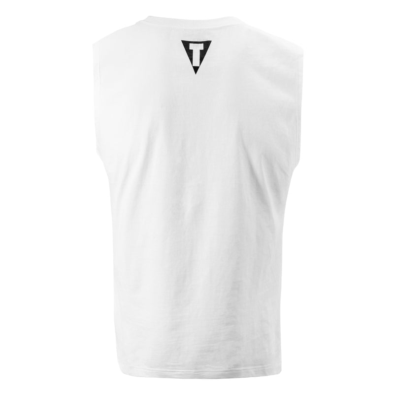 Sleeveless TITLE Boxing Iconic Block Muscle Tee White buy