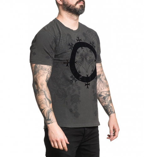 Affliction Black Bounty T-shirt Grey photo