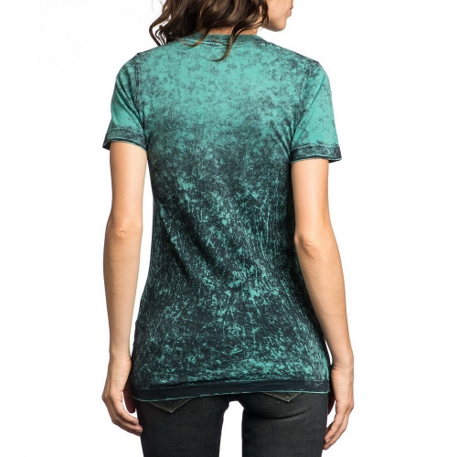 Двусторонняя футболка Sinful By Affliction Fruitful V-neck Tee фото