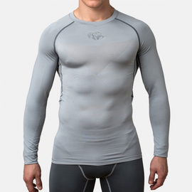 Компрессионная футболка Peresvit Air Motion Graphite Grey Long Sleeve, Фото № 3