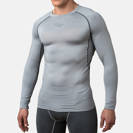 Компрессионная футболка Peresvit Air Motion Graphite Grey Long Sleeve