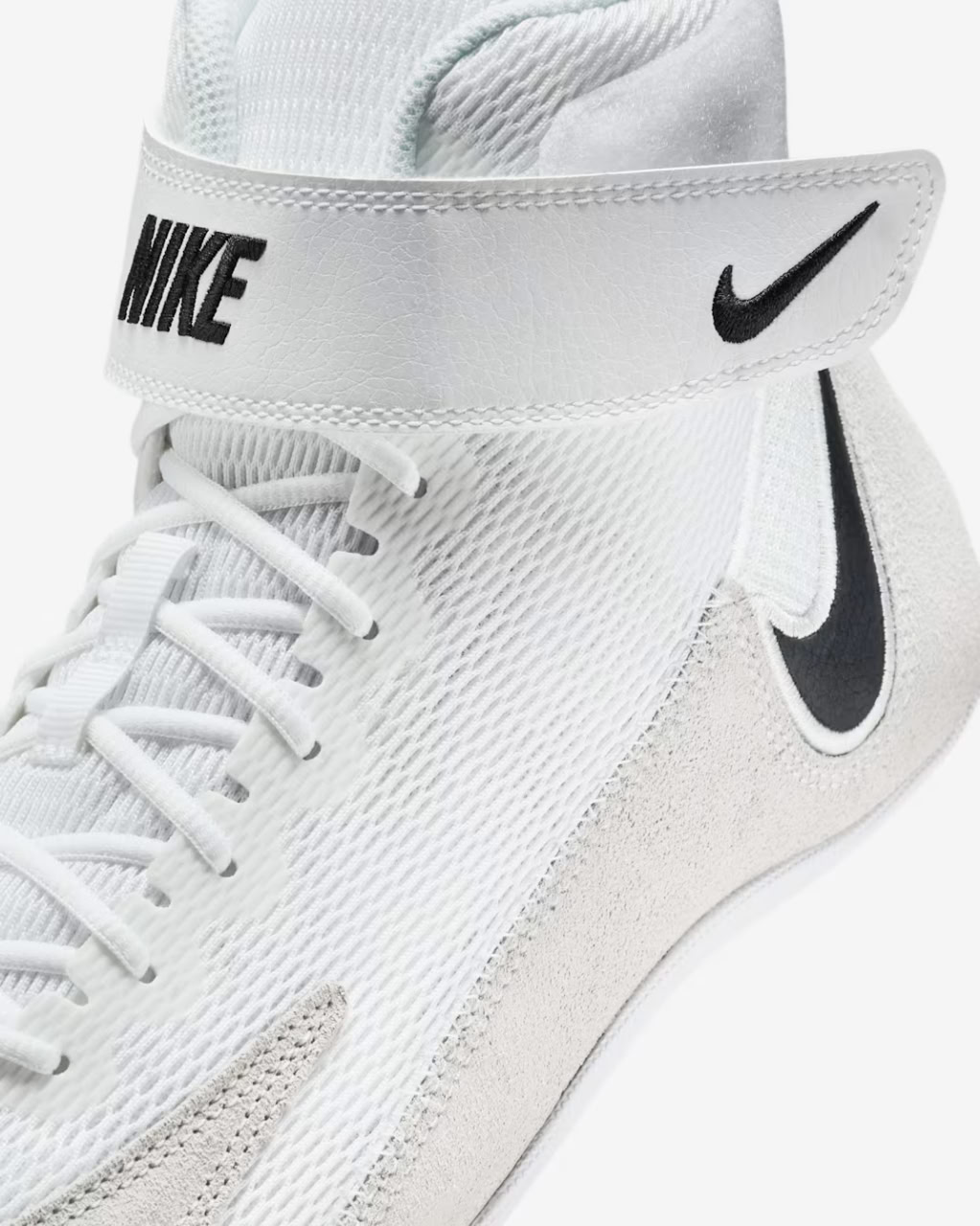 Борцовки Nike Speedsweep 8 Wrestling Shoes White Black White Photon Dust где купить