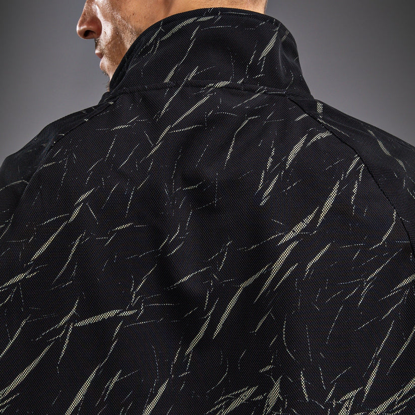 Куртка Venum Trooper Mens Half-Zip Jacket Black Stone Sand розмір