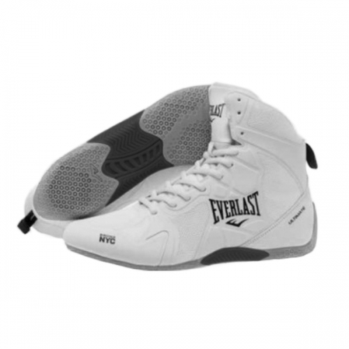 Боксерки Everlast Ultimate Low Top Boxing Shoes White купить