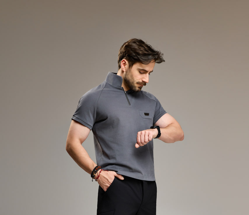 Футболка-поло ASKER Urban Warrior Polo Grey цена