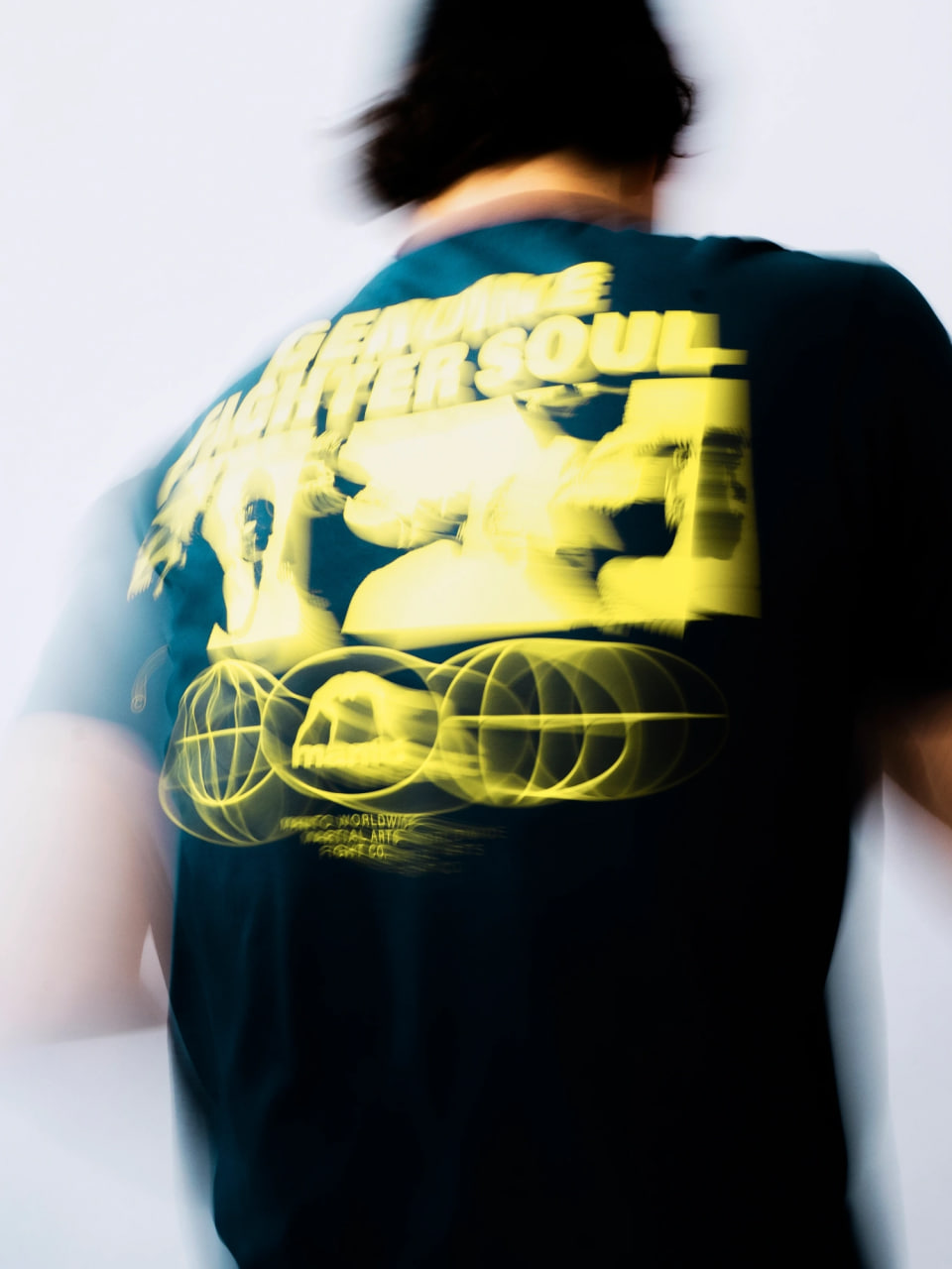 Футболка MANTO t-shirt FIGHTER SOUL navy blue фото