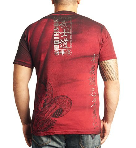Футболка Affliction Leben Bushido T-shirt купити