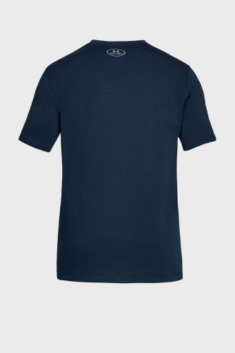 Футболка Under Armour Phase Wordmark Tee Navy оригінал