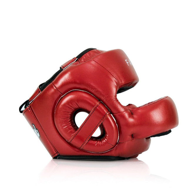 Боксерський шолом Fairtex HG17 Pro Sparring Headguard Red купити