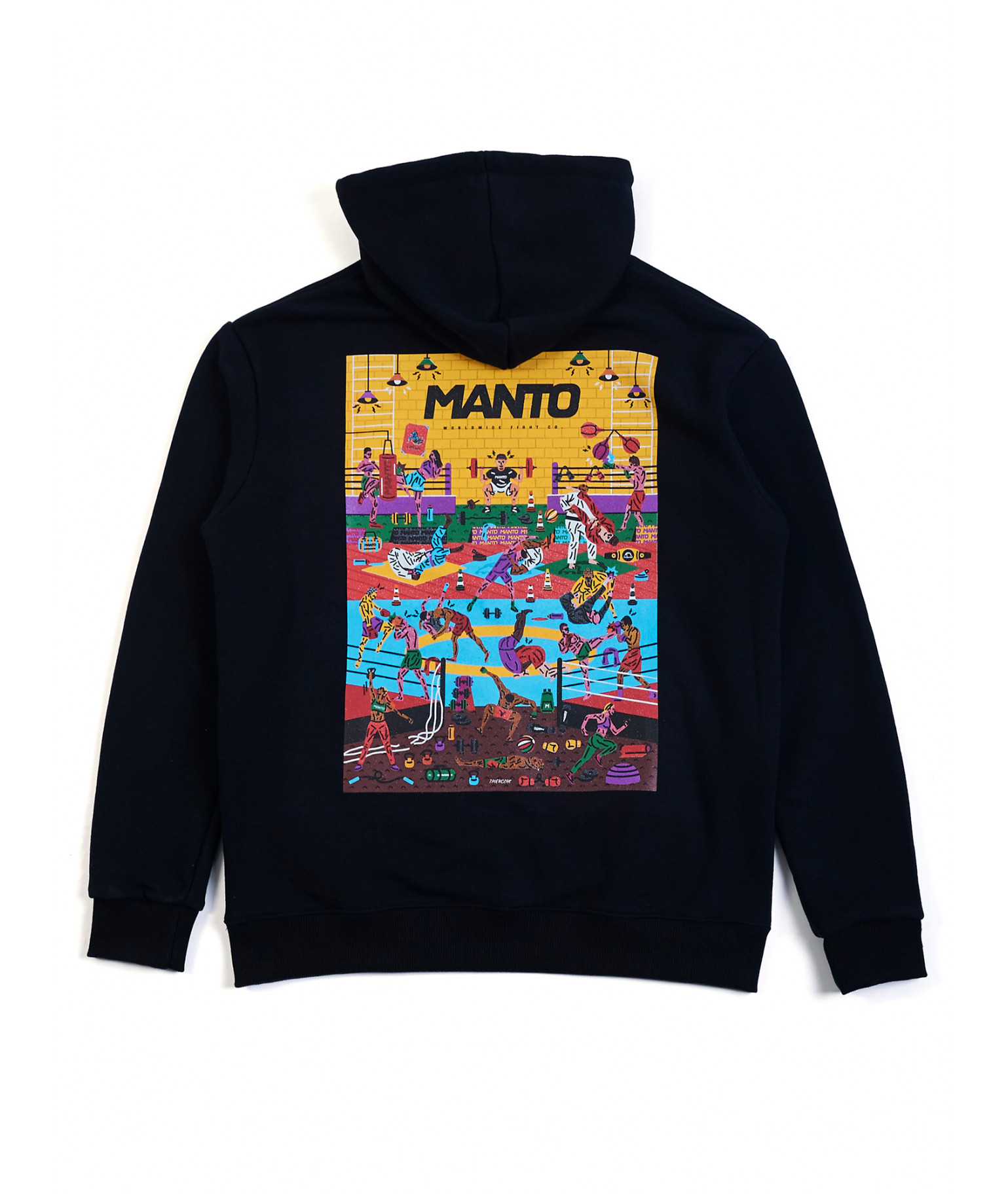 Худі MANTO Hoodie Gym 2.0 Black купити