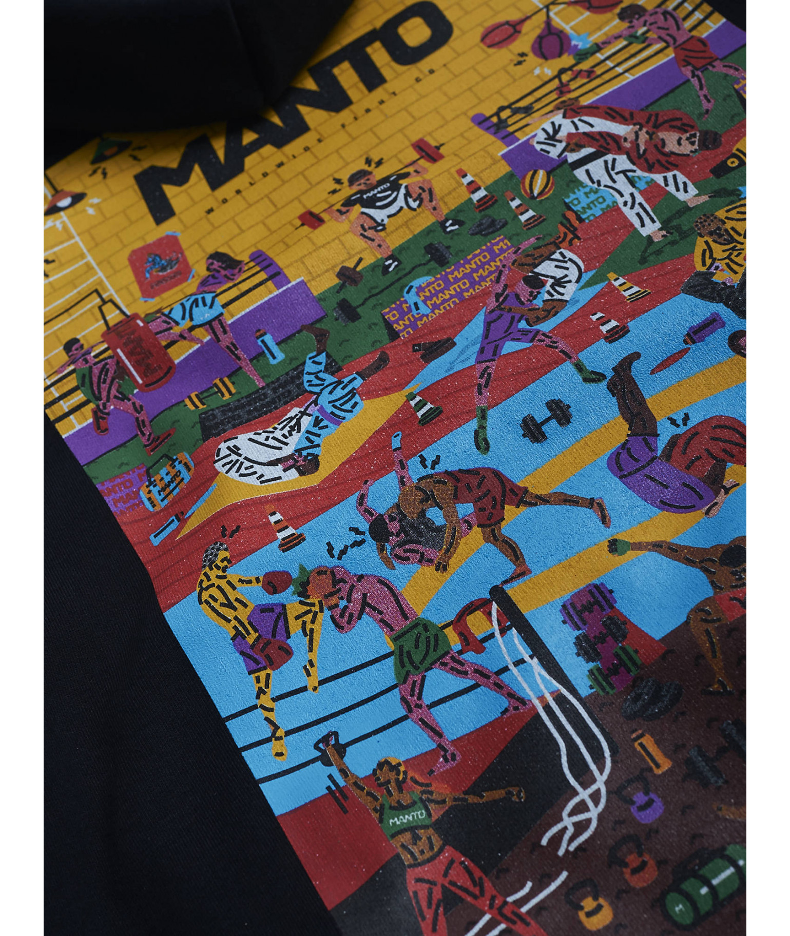 Худі MANTO Hoodie Gym 2.0 Black фото