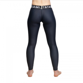 Женские компрессионные штаны Tatami Ladies Tropic Black Grappling Spats, Фото № 4