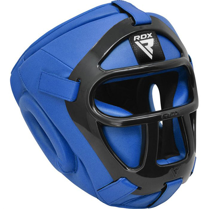 Шолом RDX T1 With Removable Face Cage Blue ціна