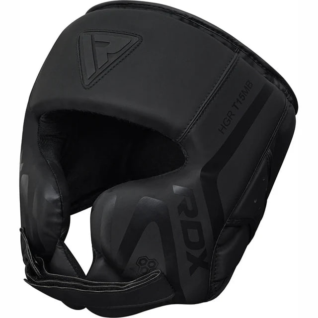 Шолом RDX T15 Noir Cheek Protector Head Guard Black купити