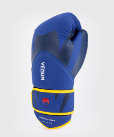 Venum Challenger 4.0 Boxing Gloves Blue Yellow photo