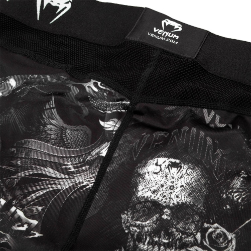 Компрессионные штаны Venum Art Spats Black White размер