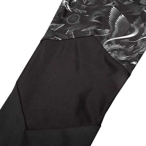 Компрессионные штаны Venum Art Spats Black White где купить