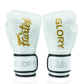 Boxing gloves Fairtex X Glory Kickboxing Competition and Training Gloves BGVG3 White Silver price