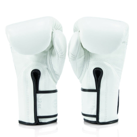 Boxing gloves Fairtex X Glory Kickboxing Competition and Training Gloves BGVG3 White Silver photo