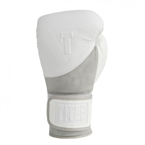 Боксерские перчатки Title White Training / Sparring Gloves купить