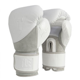 Боксерские перчатки Title White Training / Sparring Gloves