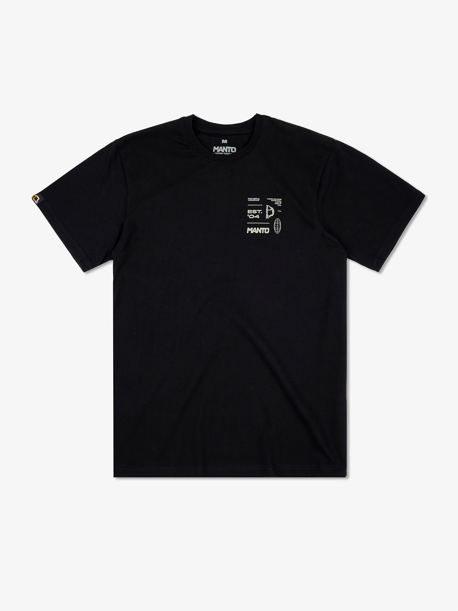 MANTO T-shirt Ahead Black buy