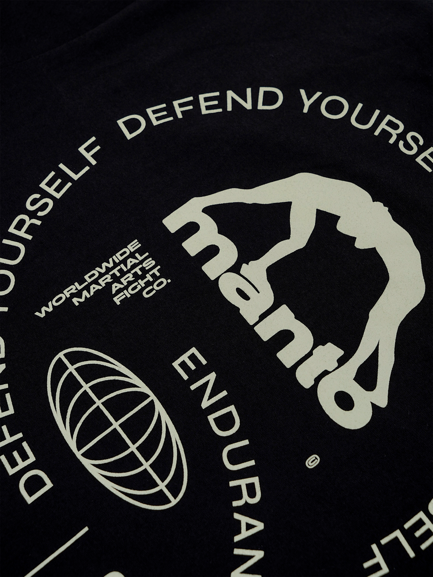 MANTO T-shirt Ahead Black original