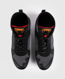 Боксерки Venum Elite Boxing Shoes Storm Grey Gold  ціна