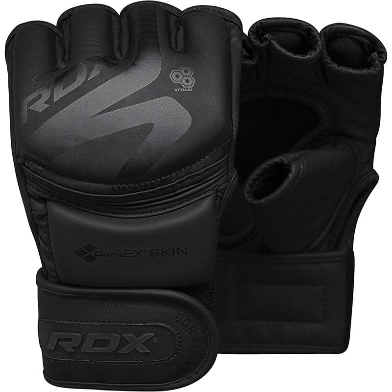 Рукавиці для MMA RDX F15 Noir Black купити