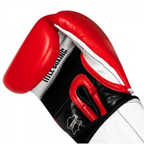 Боксерські рукавиці Title Premium Leather Performance Training Gloves Red ціна