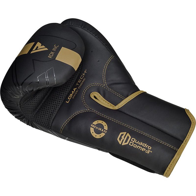 Боксерські рукавиці RDX F6 Kara Training Gloves Golden ціна