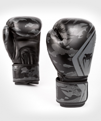 Боксерские перчатки Venum Defender Contender 2.0 Black Black купить