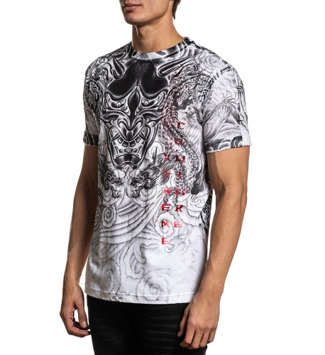 Футболка Xtreme Couture Imperial Dragon SS Tee White купить