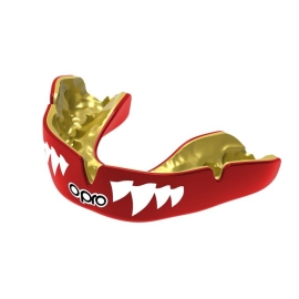 Капа з індивідуальною підгонкою OPRO Instant Custom Fit Jaws Red White Gold