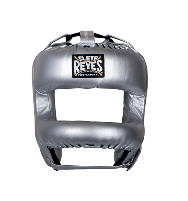 Шлем Cleto Reyes Redesigned Face Bar Headgear Silver