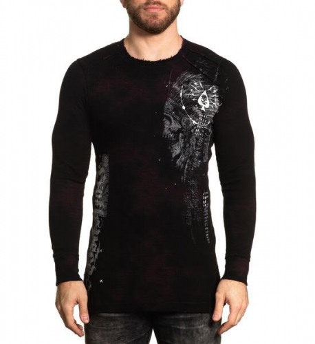 Affliction Wind Speed Burgundy Crystal Black hot glue gun price