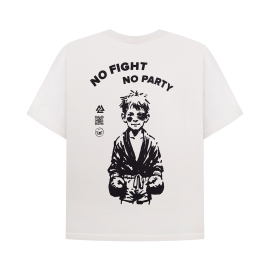 Peresvit No Fight No Party T-shirt White, Photo No. 3