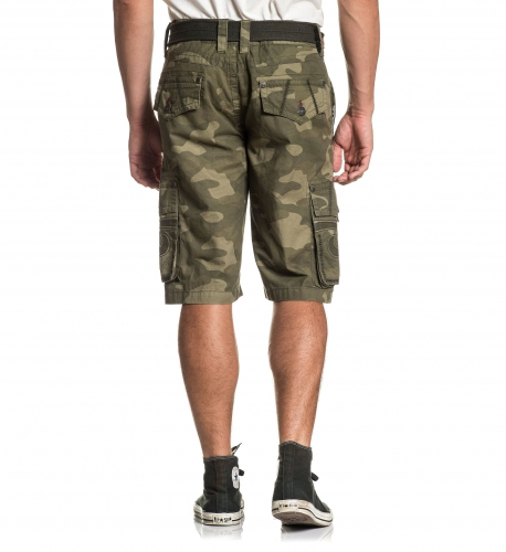 Шорты Affliction Negotiate Cargo Shorts Camo фото